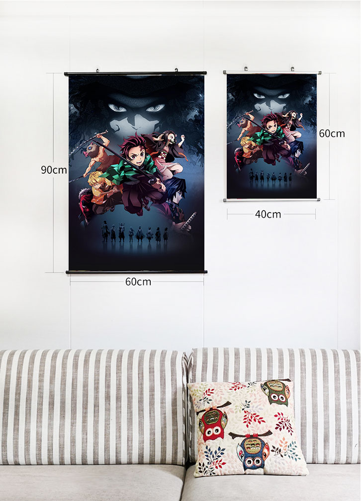 Kimetsu No Yaiba Movie Wall Scrolls Ver5 Anime Wall Scrolls