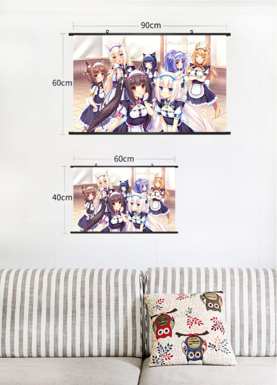 Nekopara Wall Scrolls Ver1 Anime Wall Scrolls