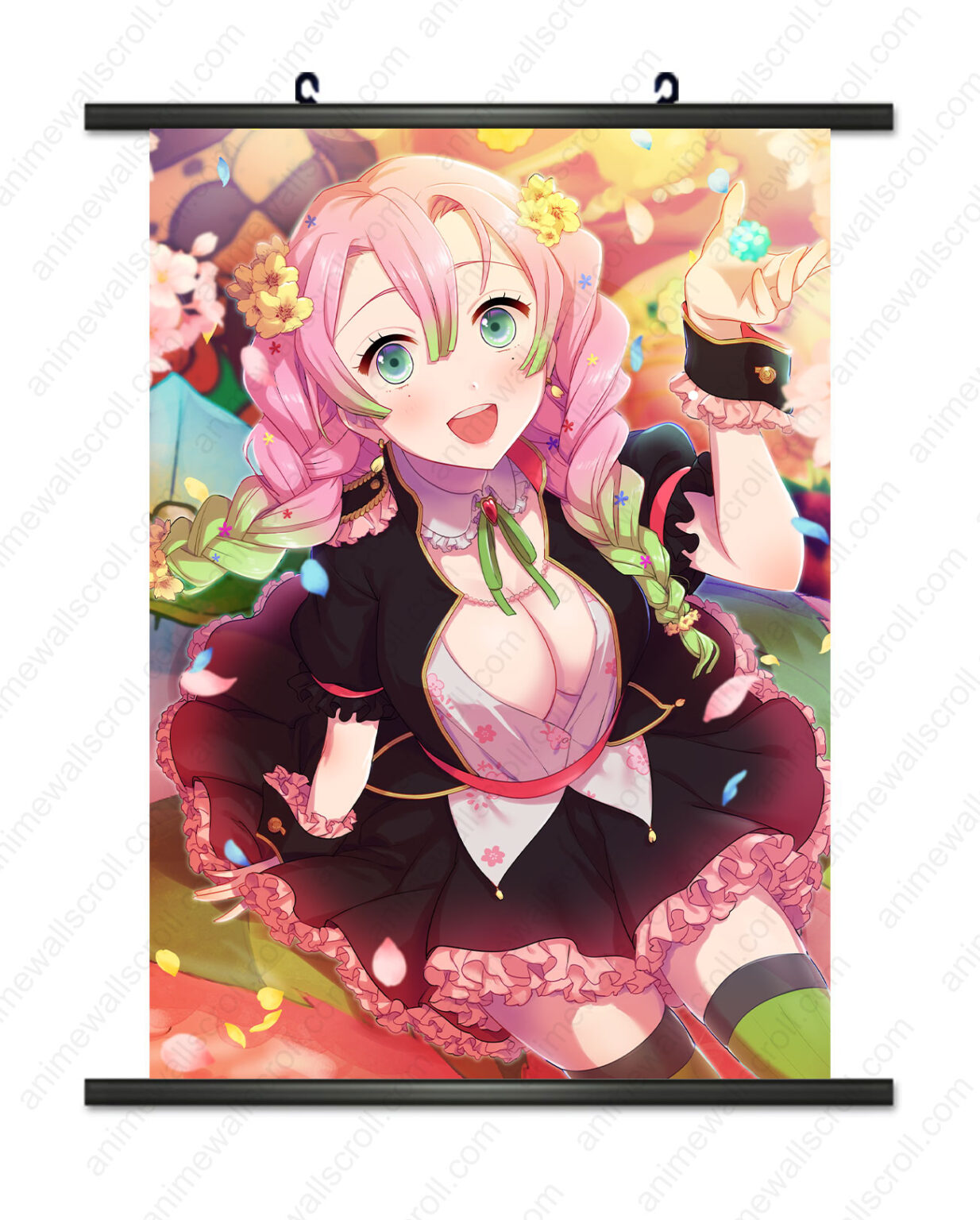 Kanroji Mitsuri Wall Scrolls Ver2 Anime Wall Scrolls