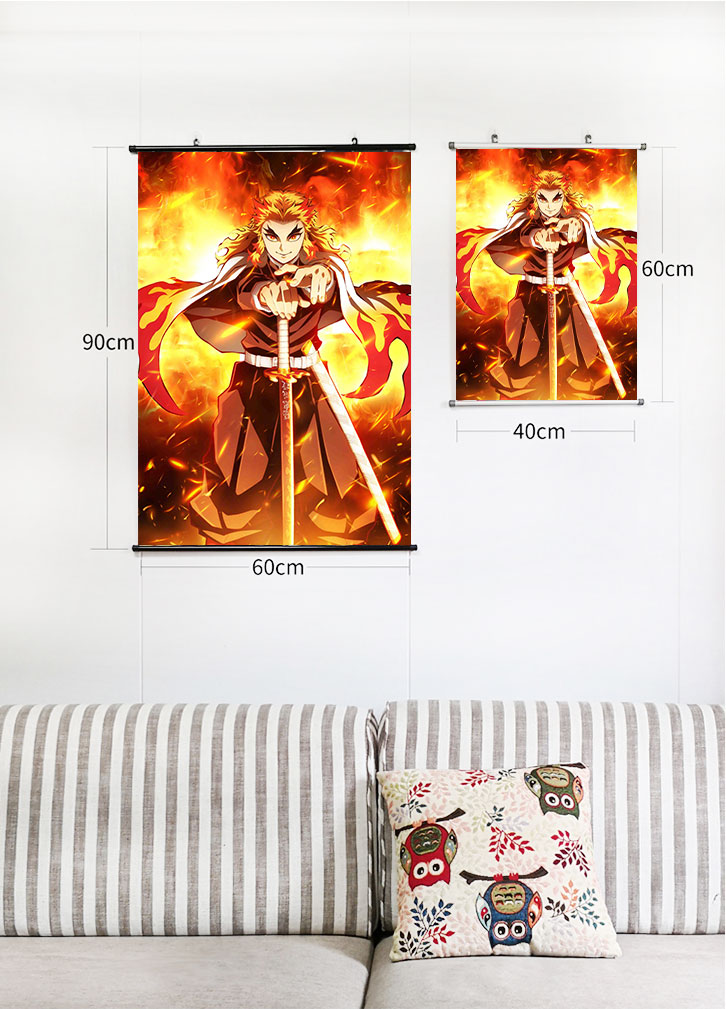 Rengoku Kyoujurou Wall Scrolls Anime Wall Scrolls