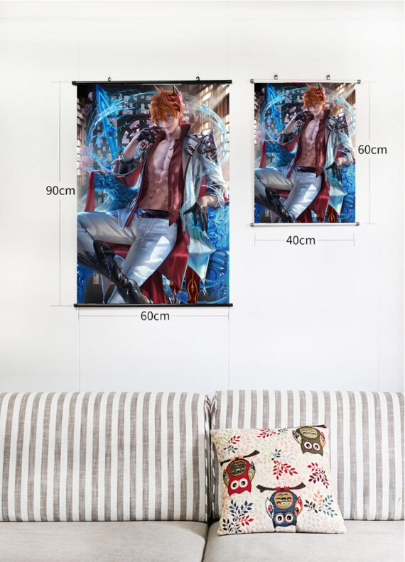 Tartaglia Wall Scrolls Anime Wall Scrolls