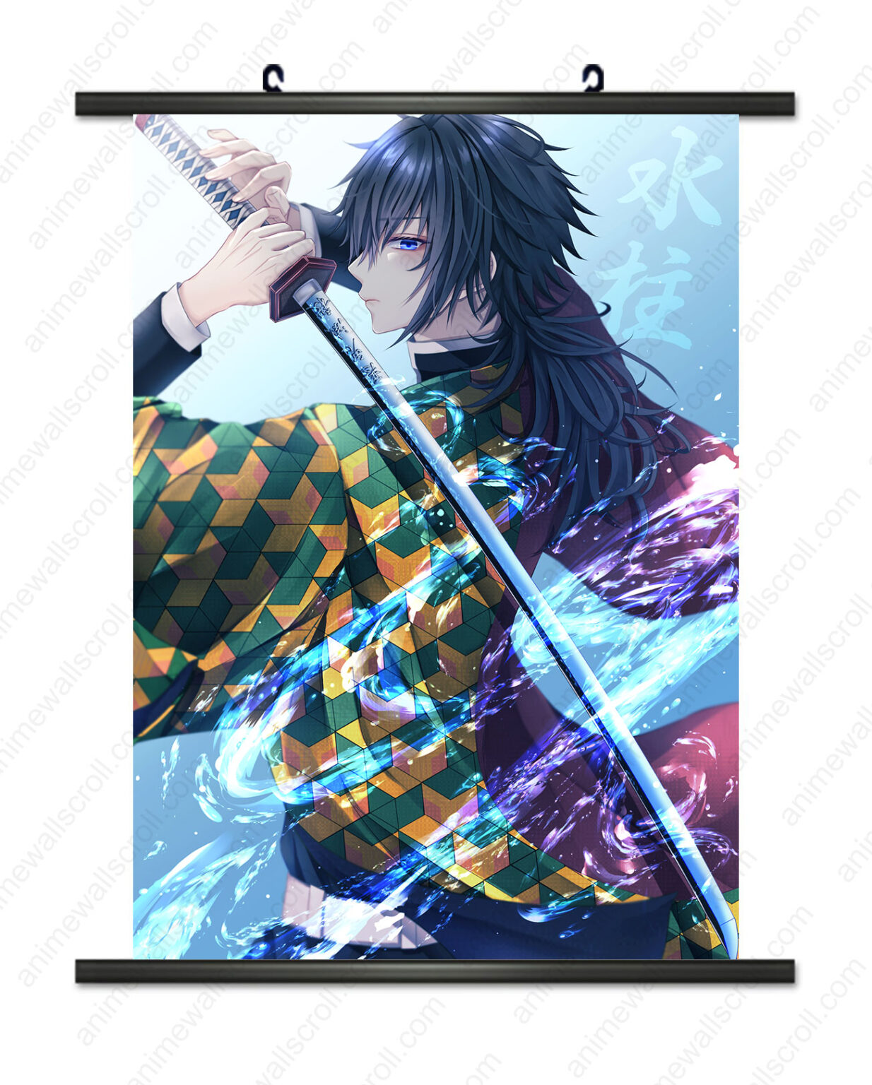 Tomioka Giyuu Wall Scrolls Ver1 Anime Wall Scrolls
