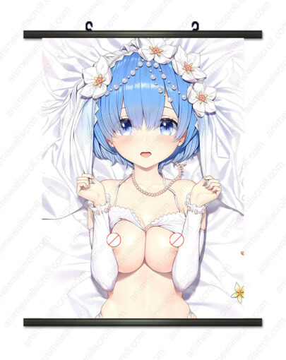 Rem Hentai Wall Scrolls