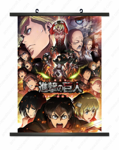 Attack On Titan Scroll Poster