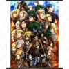 Attack On Titan Wall Scroll Ver