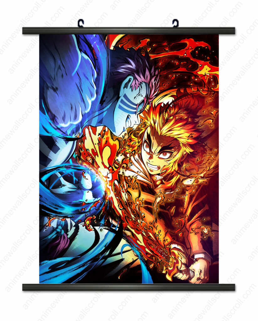 Demon Slayer Poster Scroll Anime Wall Scrolls