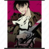 Levi Ackerman Attack On Titan Scroll Poster