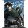 Levi Ackerman Attack On Titan Wall Scroll