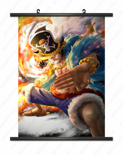 Luffy One Piece Wall Scroll