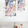 Kamisato Ayaka Genshin Impact Nude Wall Scroll