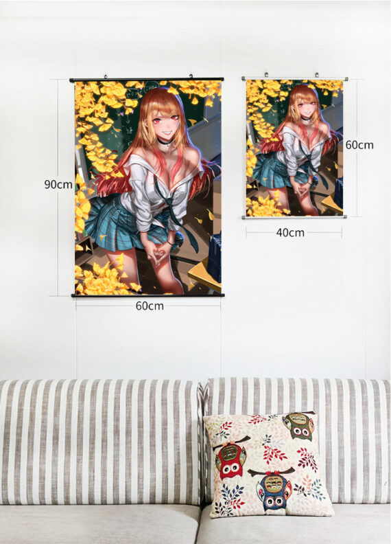 Marin Kitagawa My Dress Up Darling Wall Scrolls Anime Anime Wall Scrolls